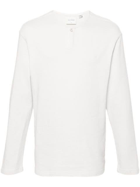 logo-embroidered cotton jumper by DAILY PAPER