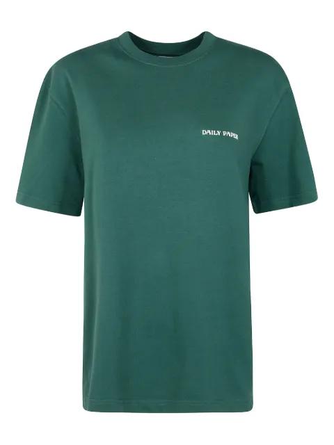 logo-print cotton T-shirt by DAILY PAPER