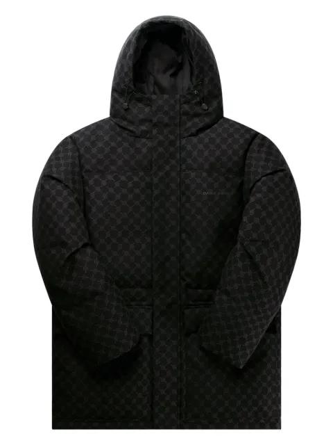 monogram hoodied jacket by DAILY PAPER