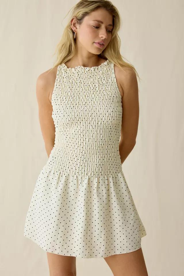 Daisy Street Sunset Smocked Drop Waist Mini Dress by DAISY STREET