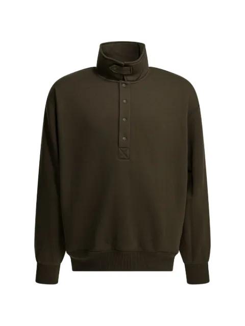 button high-neck sweatshirt by DAIWA PIER39