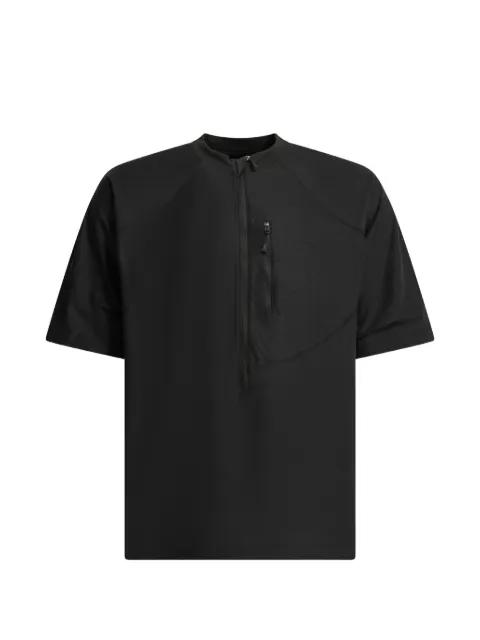 half-zip chest-pocket T-shirt by DAIWA PIER39