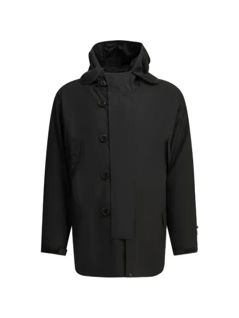 hoodied button-up coat by DAIWA PIER39