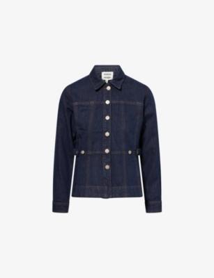 Darbie Fitted Denim Shirt by DAMSON MADDER