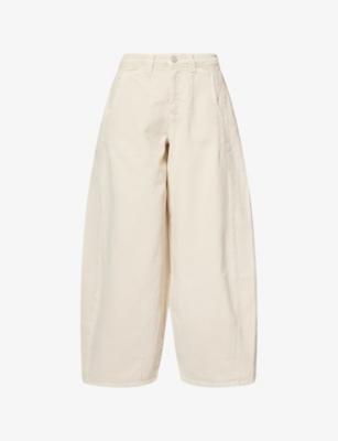 Erika Barrel-Leg Denim Jeans by DAMSON MADDER