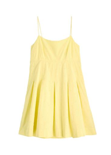 Iris embroidered cotton mini dress by DAMSON MADDER