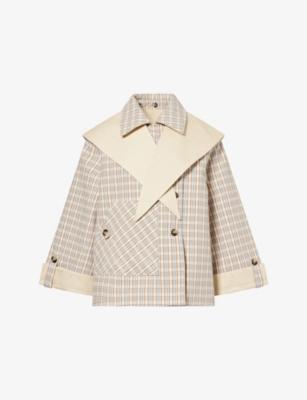 Jerry Reversible Cotton Trench Coat by DAMSON MADDER