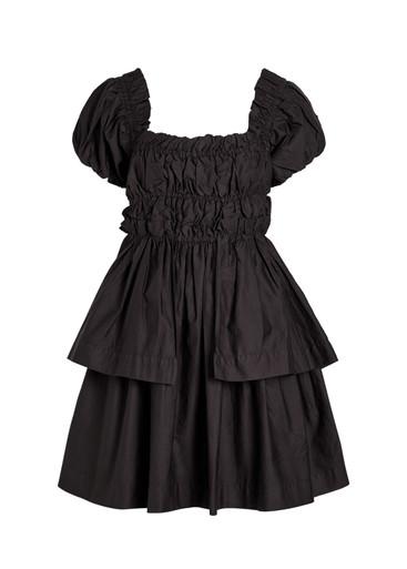 Lyza ruffled cotton mini dress by DAMSON MADDER