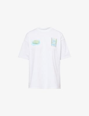 Savon Graphic-Print Cotton T-Shirt by DAMSON MADDER