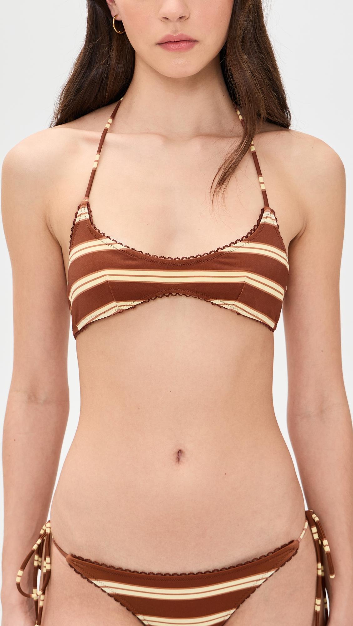 Trudi Reversible Bikini Top by DAMSON MADDER