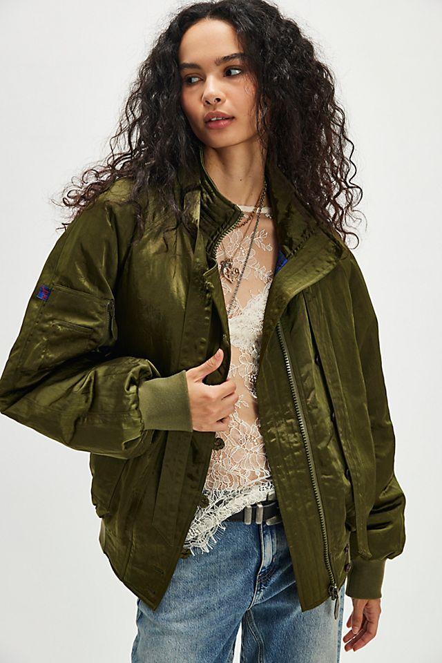 Damson Madder Joannie Bomber Jacket by DAMSON MADDER | FREE PEOPLE