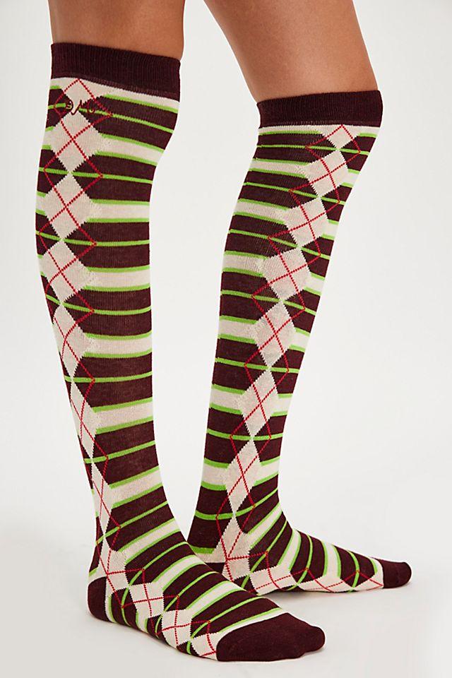 Damson Madder Knee High Socks by DAMSON MADDER | FREE PEOPLE