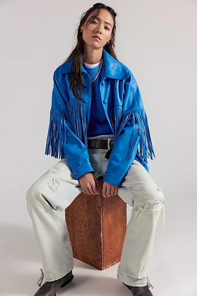 Dan Cassab Loretta Leather Jacket by DAN CASSAB | FREE PEOPLE