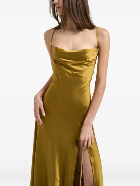 Gabrielle cowl-neck maxi dress by DANAME