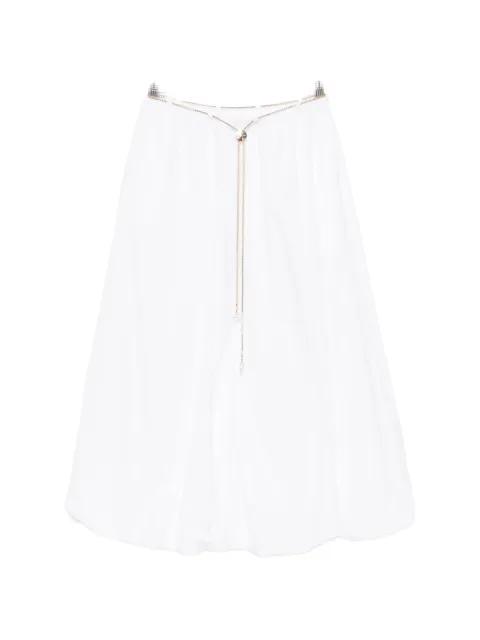 elasticated-waistband skirt by DANAME