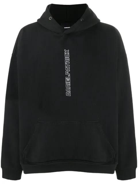 logo detail hoodie by DANIEL PATRICK