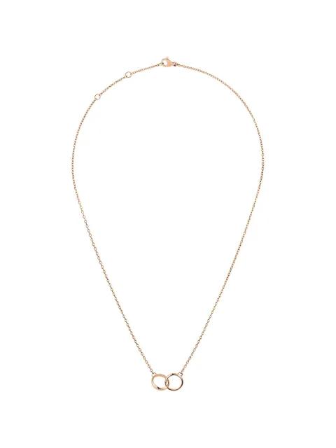 interlocking circle pendant necklace by DANIEL WELLINGTON