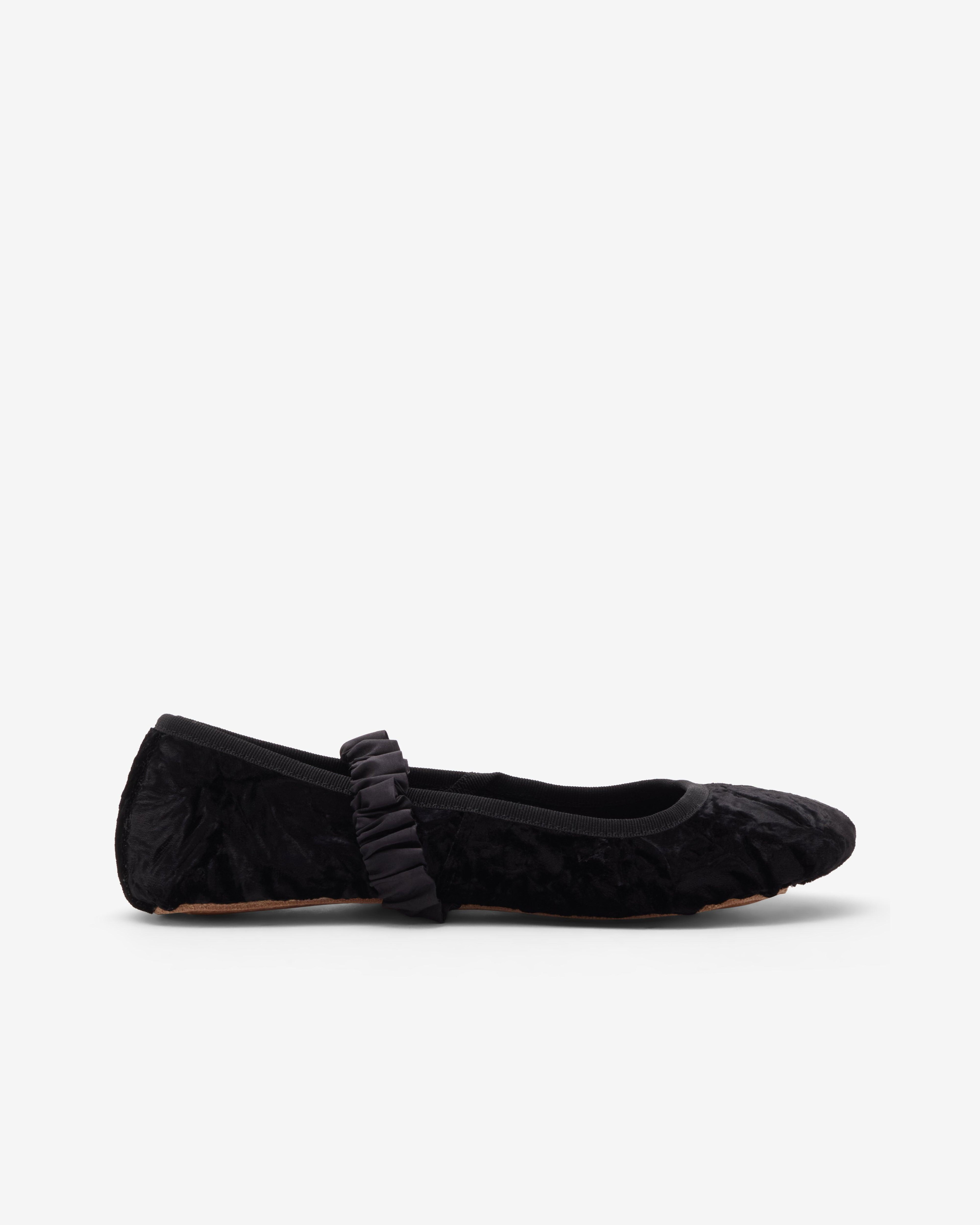 Daniela Gregis - Women's Ballerina Flat - (Black) by DANIELA GREGIS