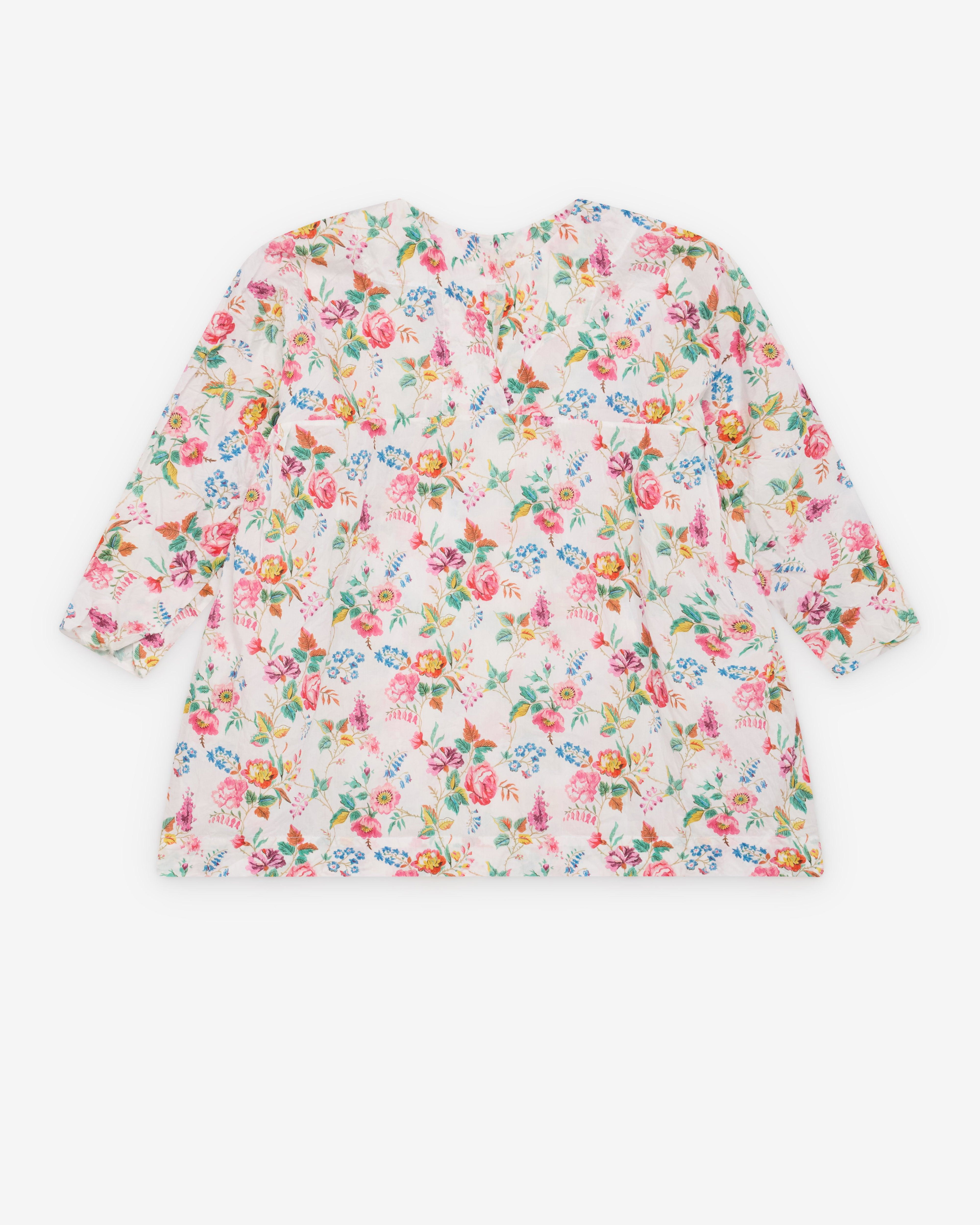 Daniela Gregis - Women's Camicia Shirt - (Floral) by DANIELA GREGIS