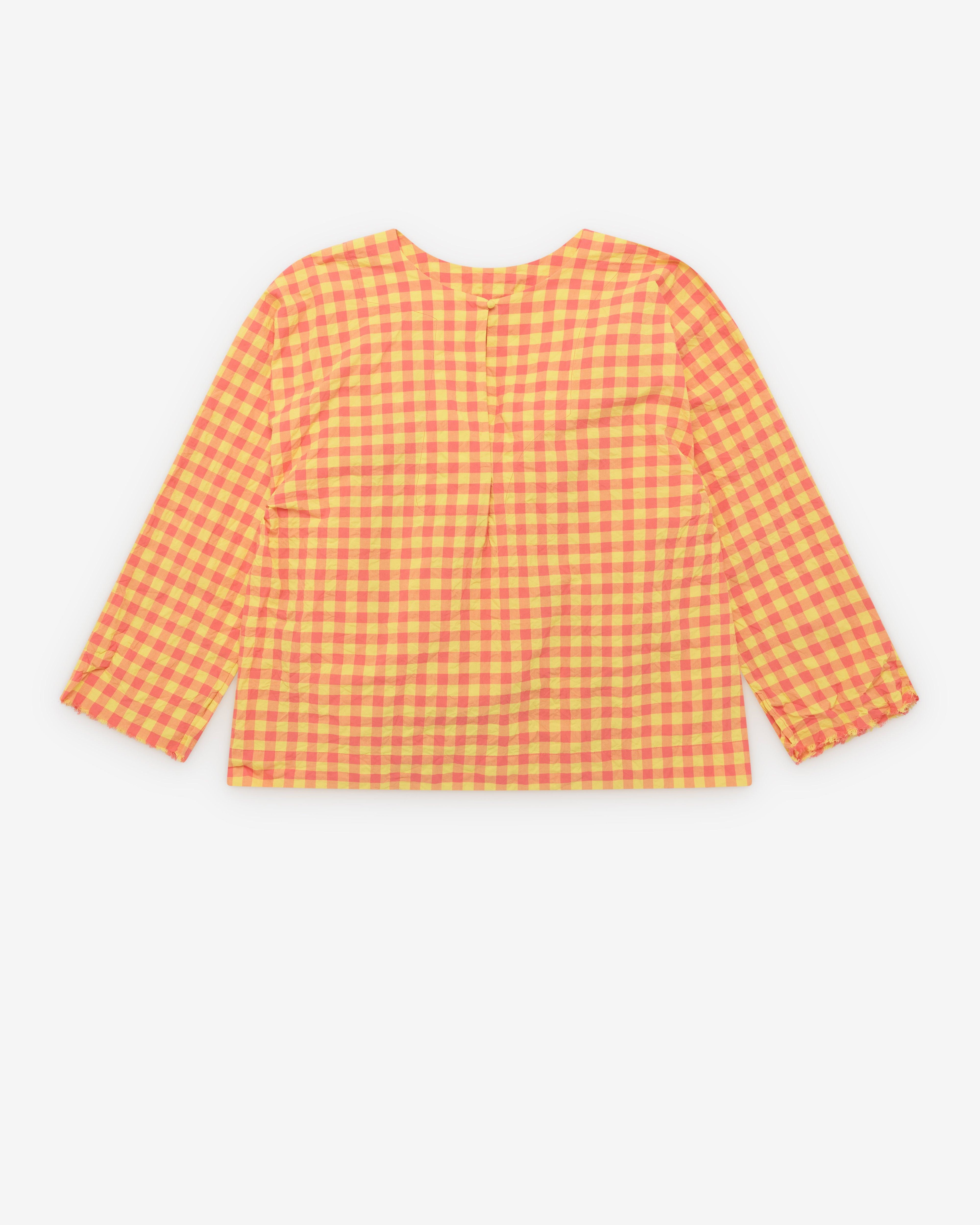 Daniela Gregis - Women's Camicia Shirt - (Orange/White) by DANIELA GREGIS