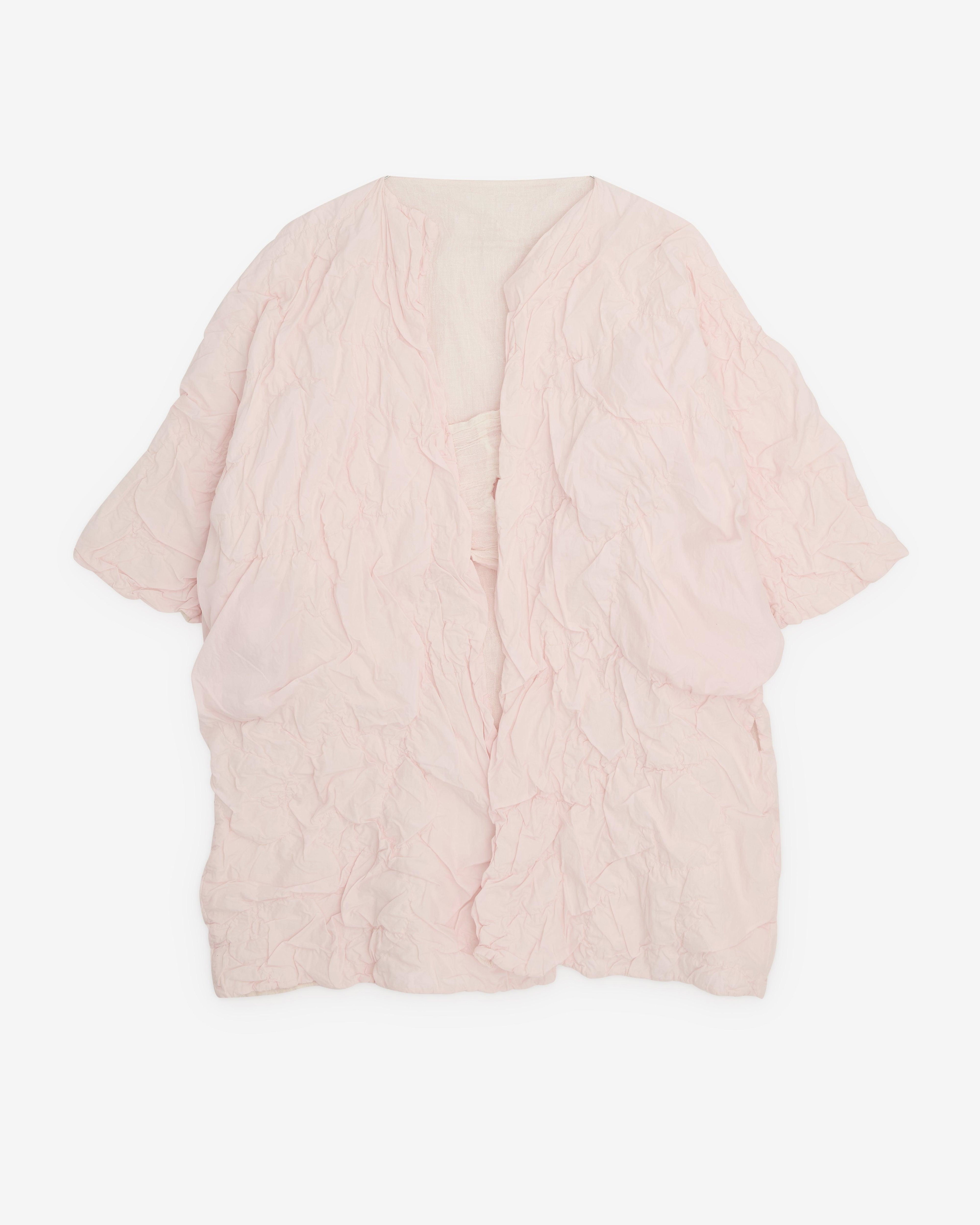 Daniela Gregis - Women’s Collarless Jacket - (Dusty Pink) by DANIELA GREGIS