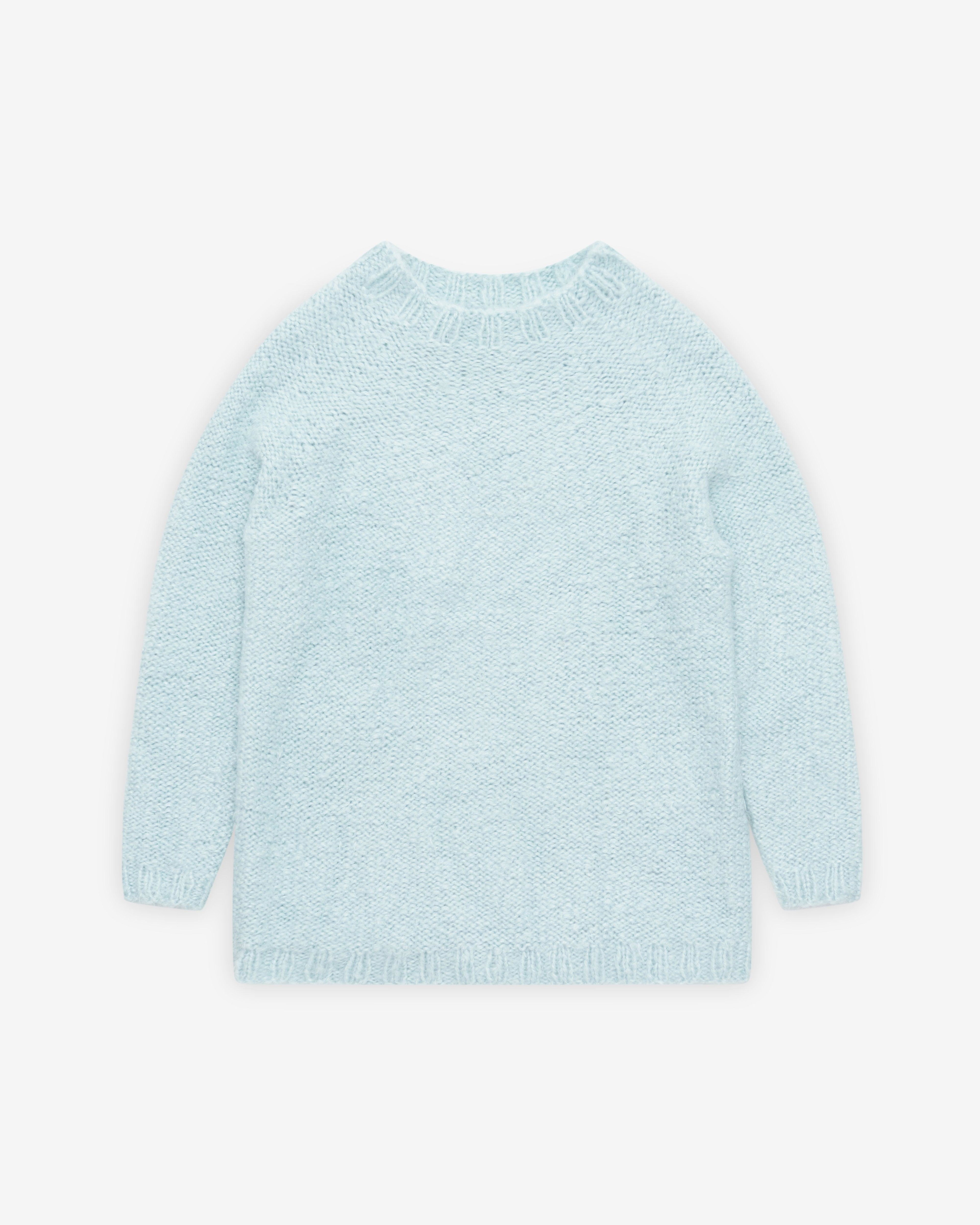 Daniela Gregis - Women's Knitted Sweater - (Light Blue) by DANIELA GREGIS