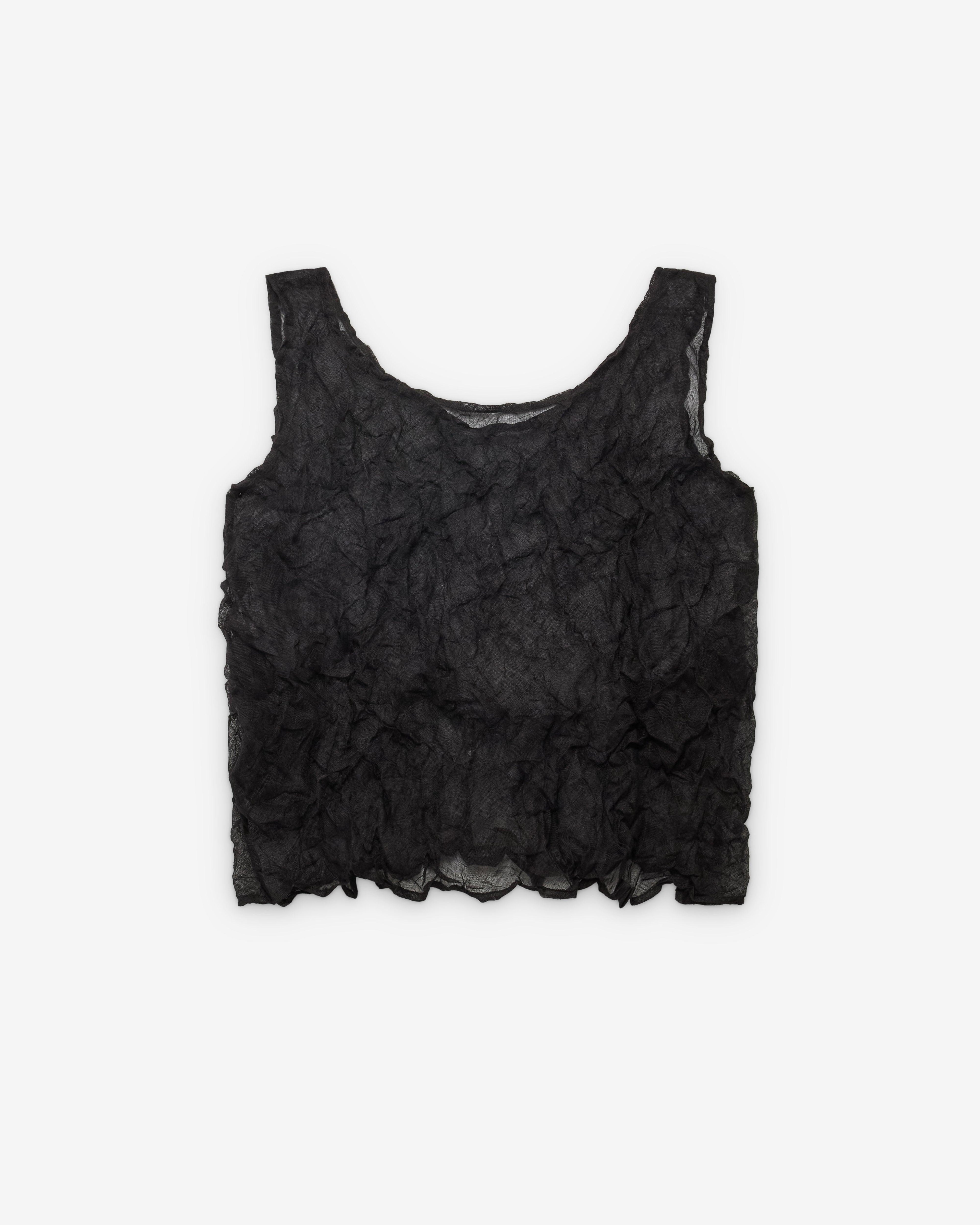 Daniela Gregis - Women's Linen Vest - (Black) by DANIELA GREGIS