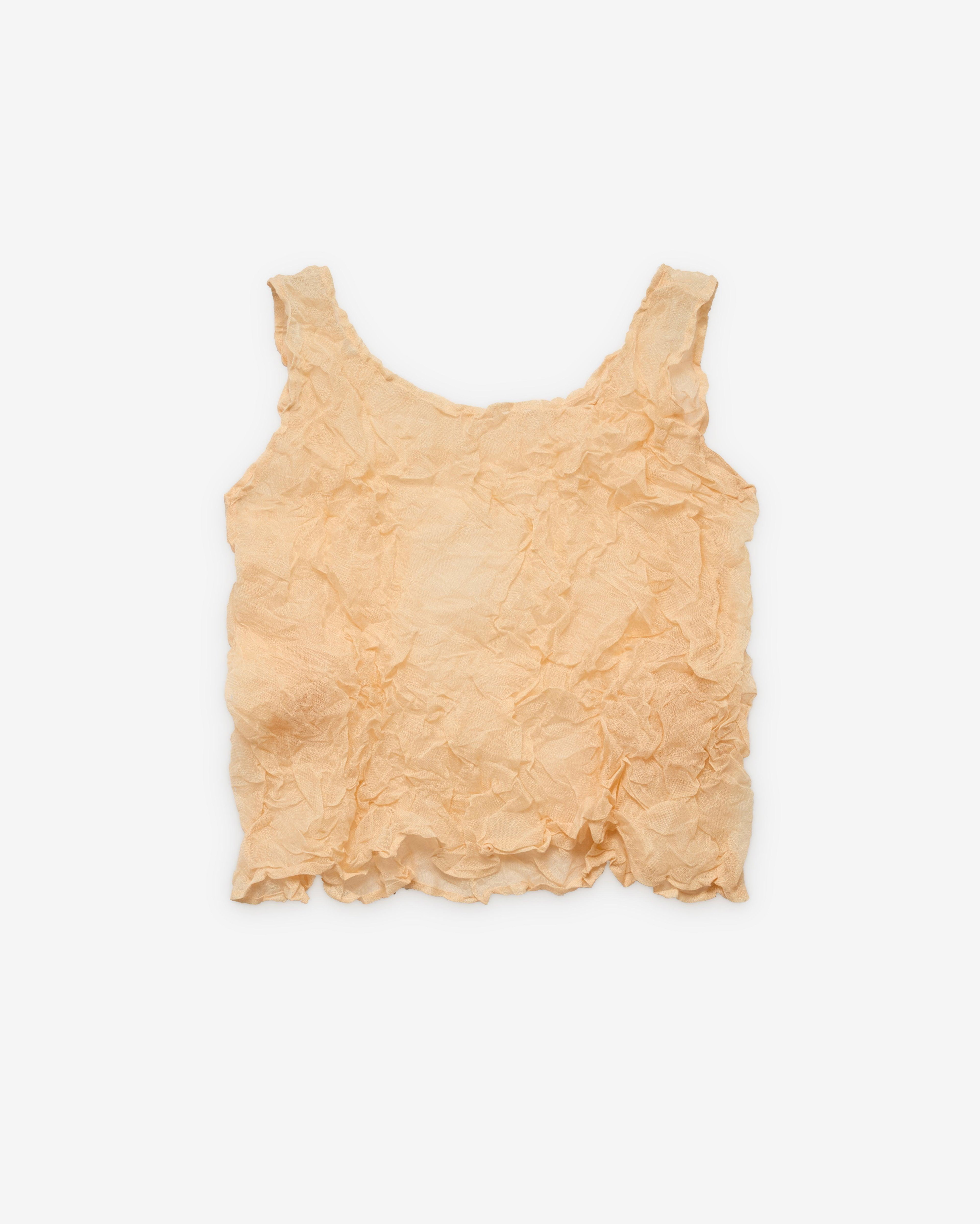 Daniela Gregis - Women's Linen Vest - (Peach) by DANIELA GREGIS