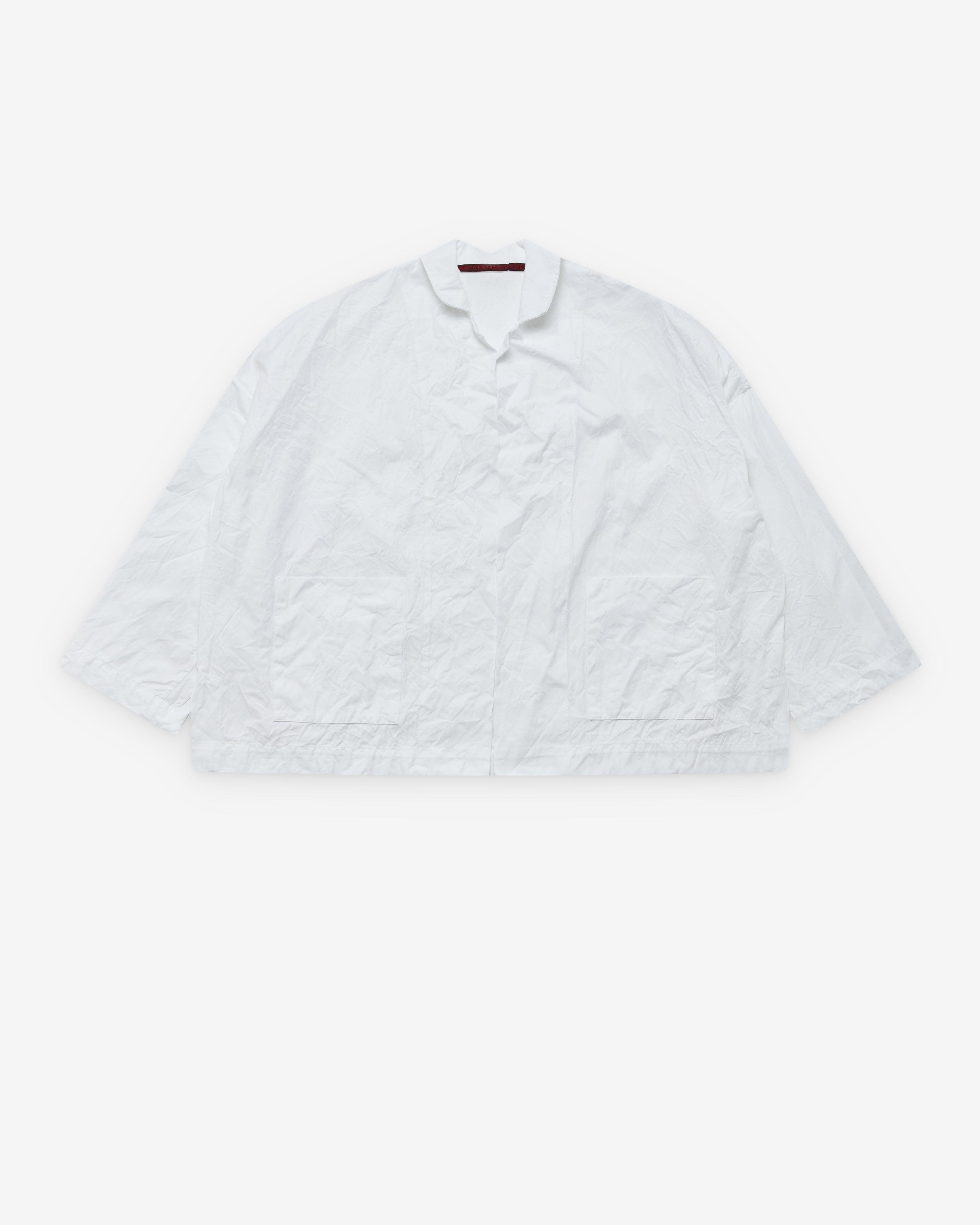 Daniela Gregis - Women's Open Collar Jacket - (White) by DANIELA GREGIS