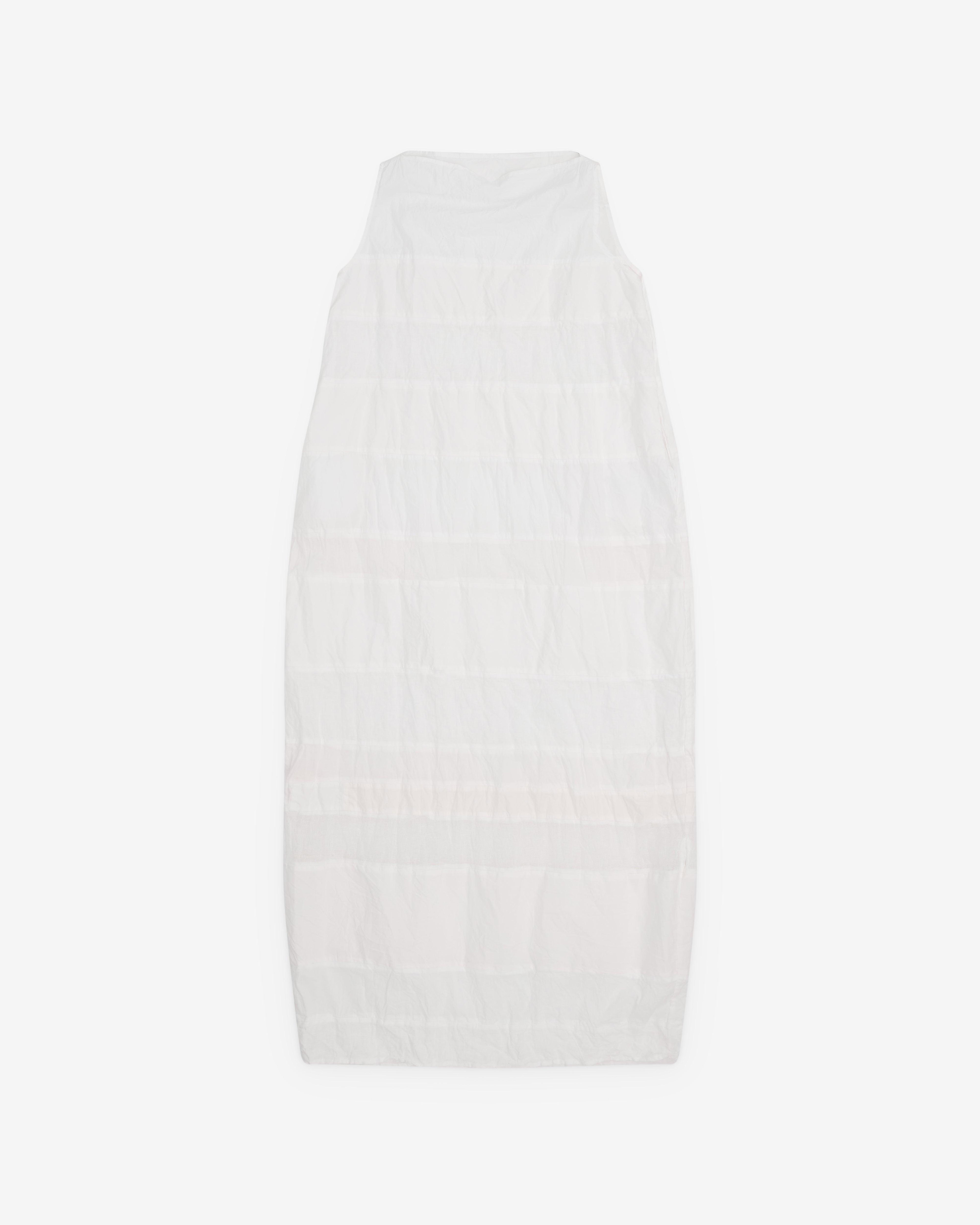 Daniela Gregis - Women’s Panelled Dress - (White) by DANIELA GREGIS
