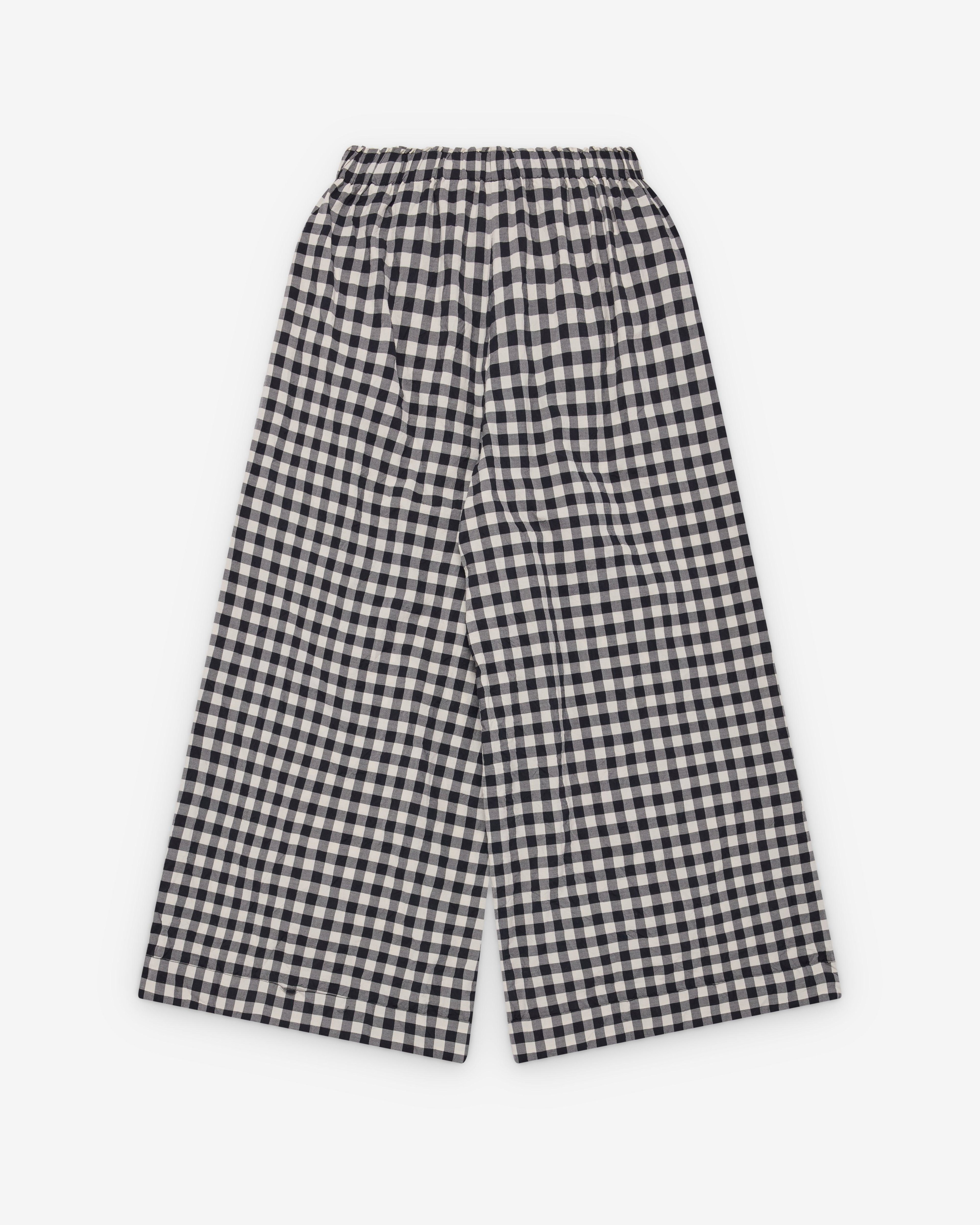Daniela Gregis - Women's Pantalone Trousers - (Gingham) by DANIELA GREGIS