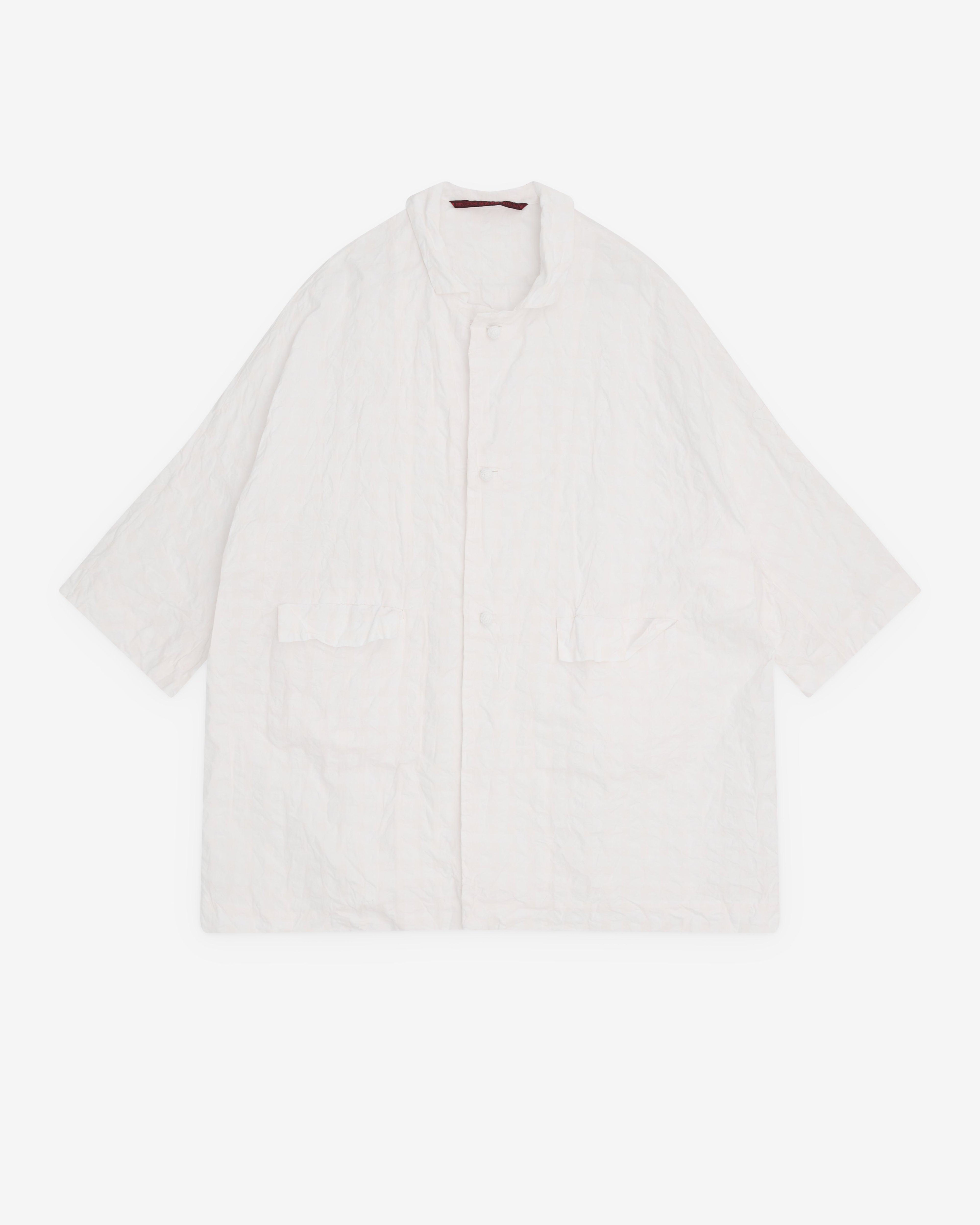 Daniela Gregis - Women’s Patch Pocket Coat - (White) by DANIELA GREGIS