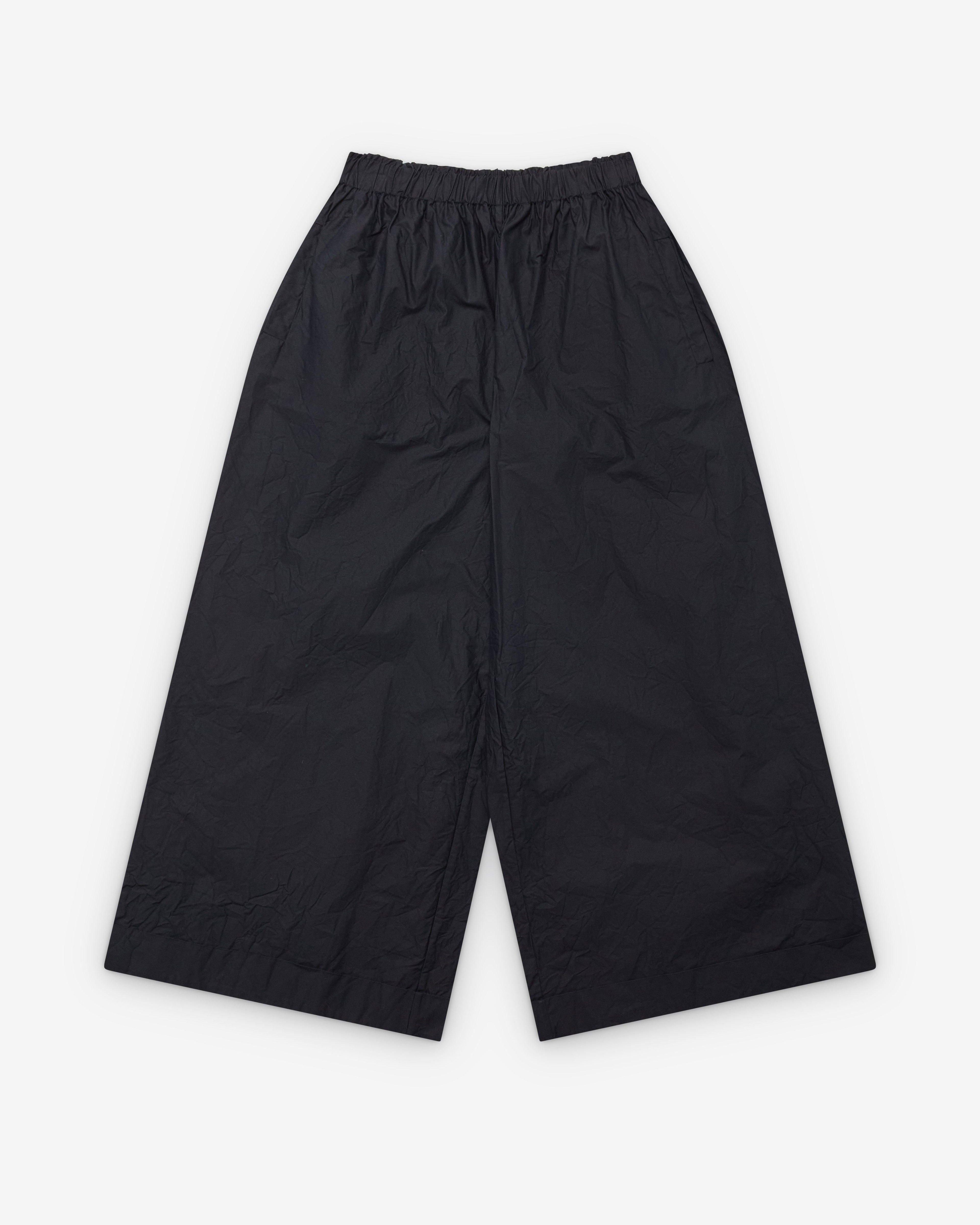 Daniela Gregis - Women's Poplin Trousers - (Black) by DANIELA GREGIS