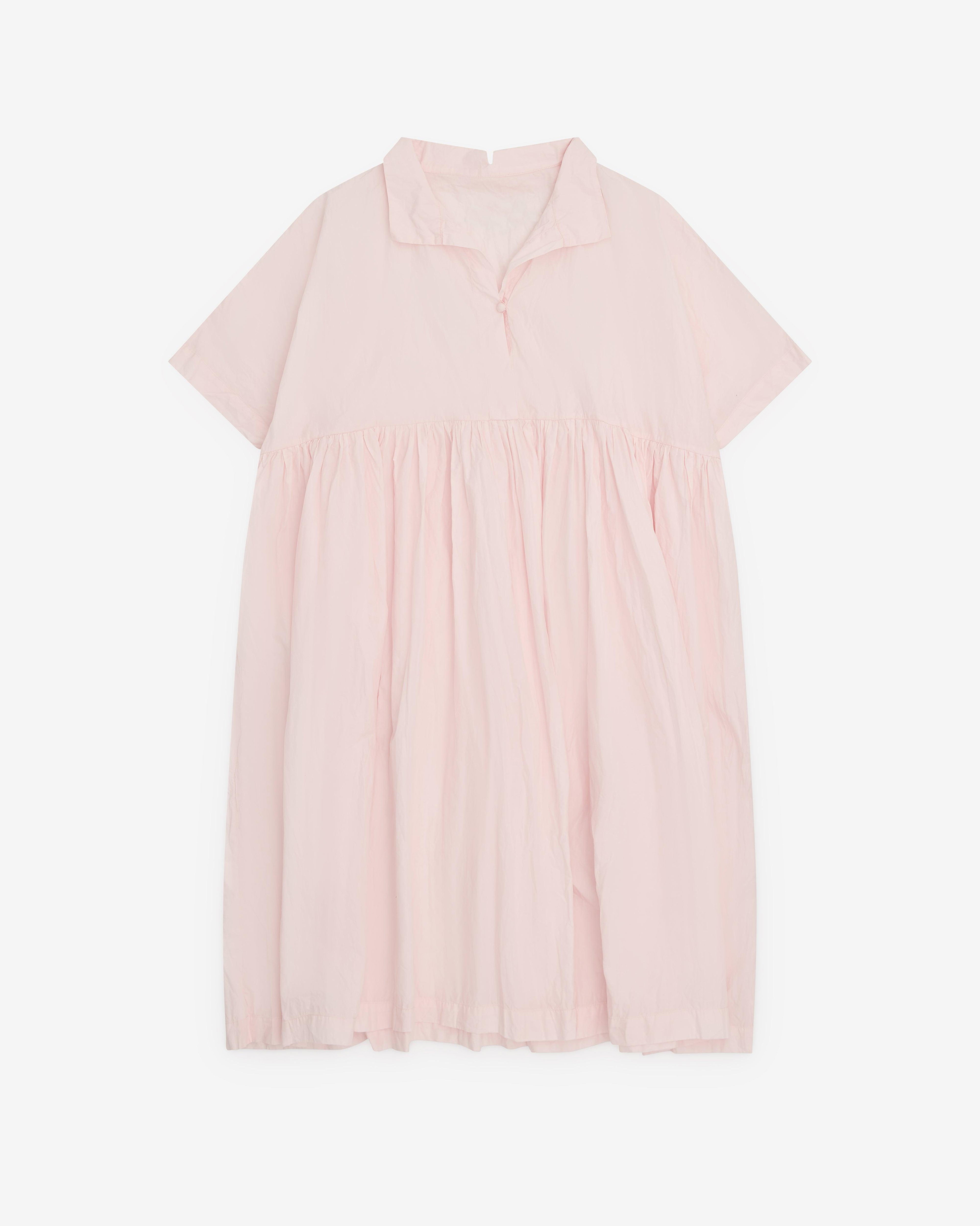 Daniela Gregis - Women’s Washed Cotton Dress - (Dusty Pink) by DANIELA GREGIS