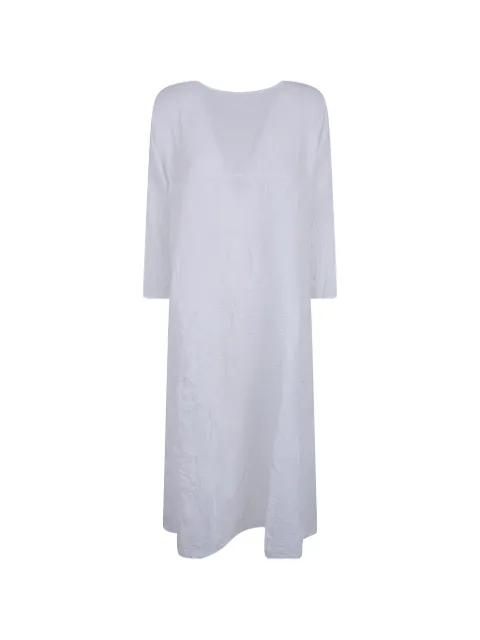crinkled-finish boat-neck dress by DANIELA GREGIS
