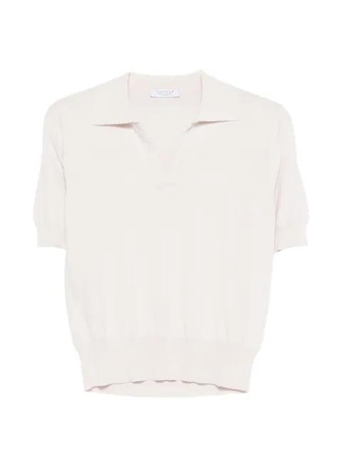 V-neck collared top by DANIELE FIESOLI
