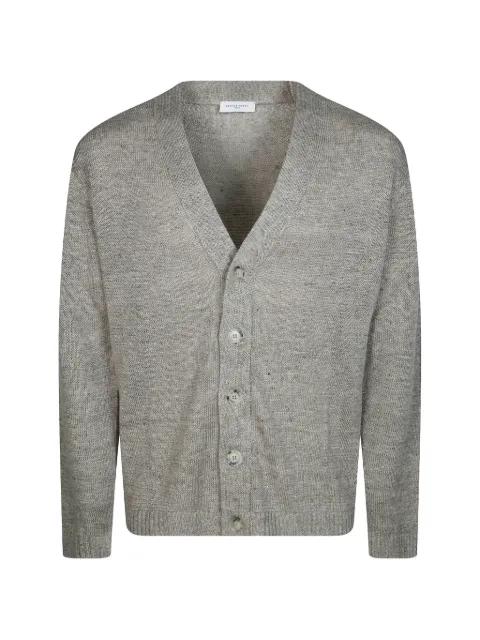 buttoned V-neck cardigan by DANIELE FIESOLI