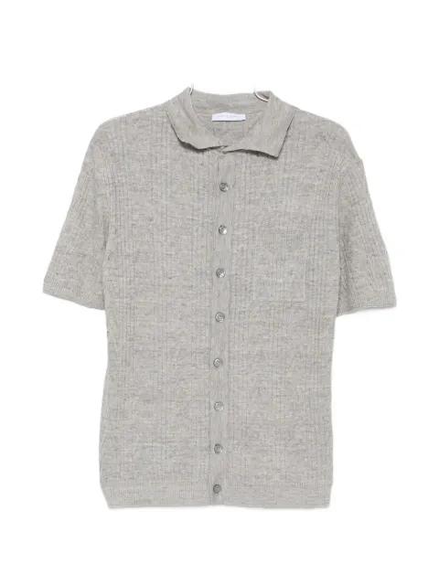 buttoned ribbed jacket by DANIELE FIESOLI