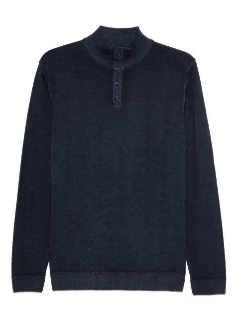 henley button polo shirt by DANIELE FIESOLI