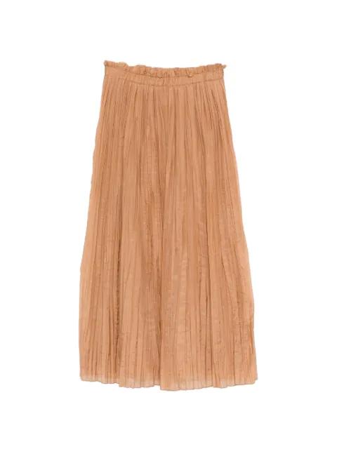 pleated midi skirt by DANIELE FIESOLI