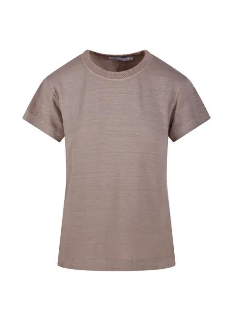 short-sleeve ribbed T-shirt by DANIELE FIESOLI