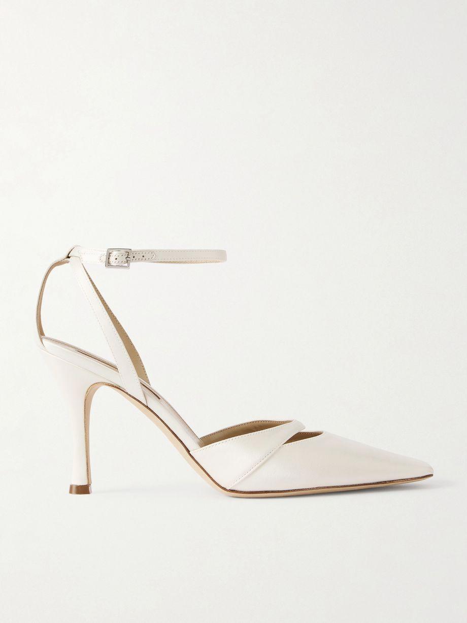 Josie satin pumps by DANIELLE FRANKEL