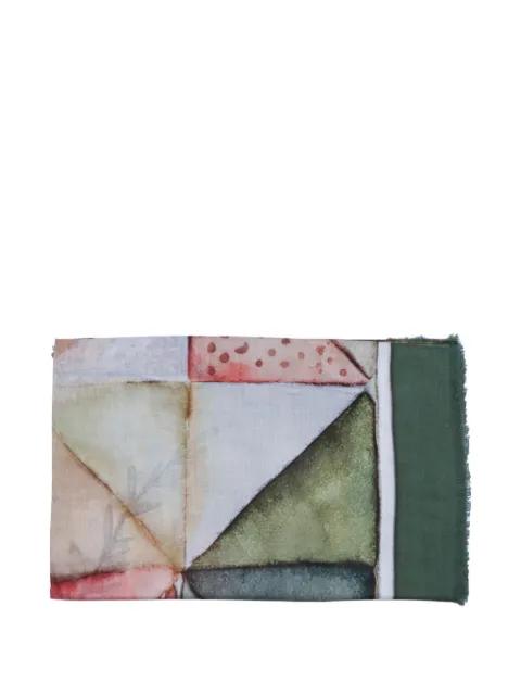 Perla patchwork scarf by D'ANIELLO