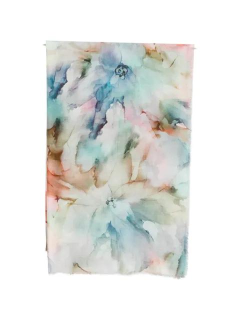 floral scarf by D'ANIELLO