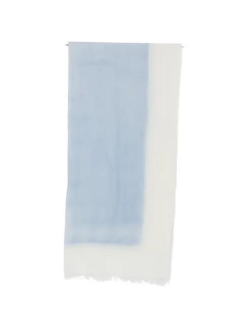 fringed colour block scarf by D'ANIELLO