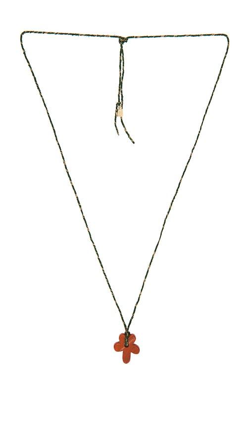 DANNIJO Maligano Necklace in Brown,Green by DANNIJO