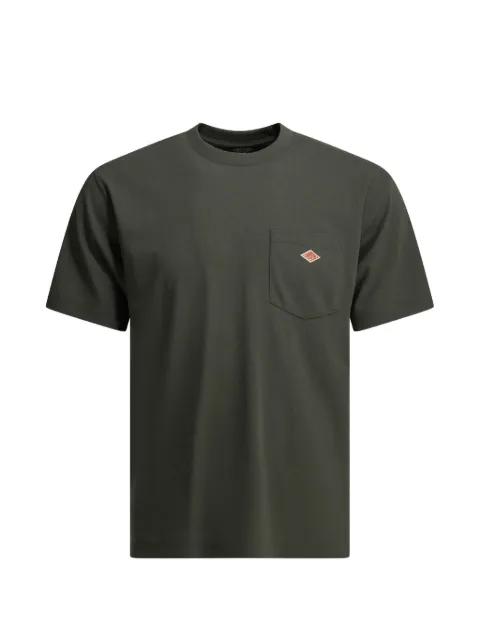 logo-patch pocket T-shirt by DANTON