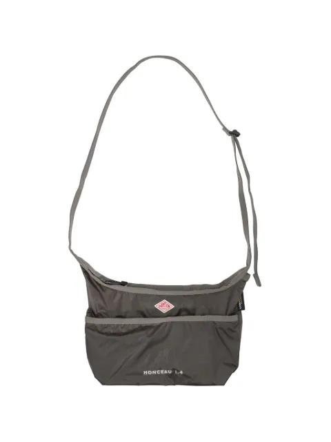 small Danton logo-patch shoulder bag by DANTON