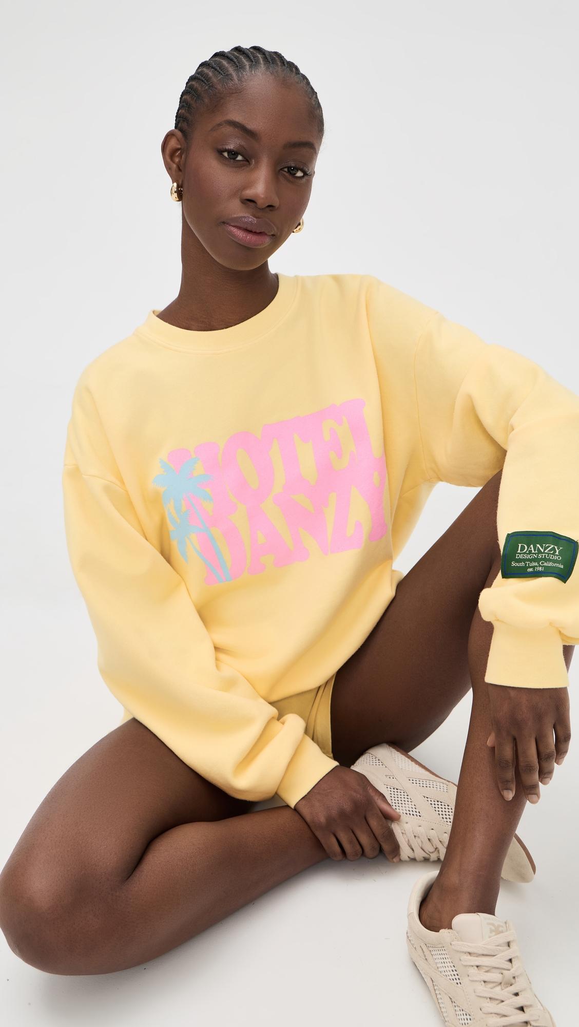 Hotel Danzy Crew Sweatshirt by DANZY