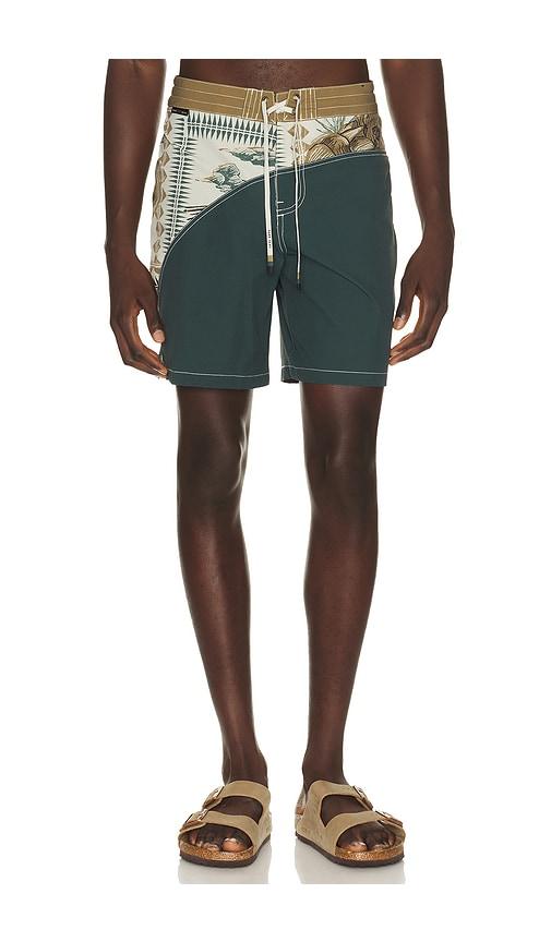 Dark Seas Aliso Boardshort in Dark Green by DARK SEAS